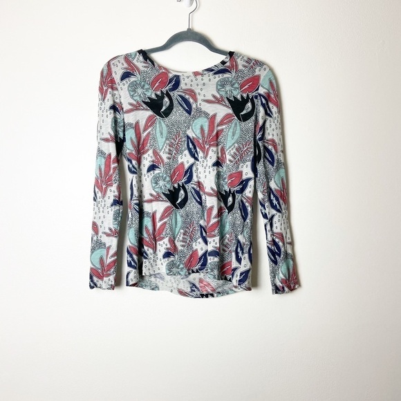 STATESIDE • Women’s Supima Cotton Printed Long Sleeve Top Size Medium - Picture 2 of 7